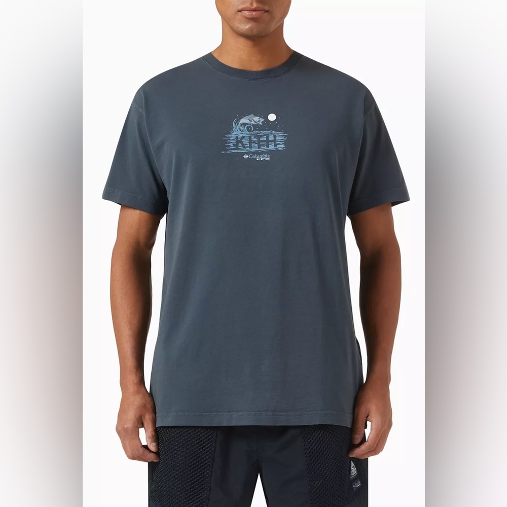 Kith x Columbia PFG High Tide Graphic T-Shirt XXL